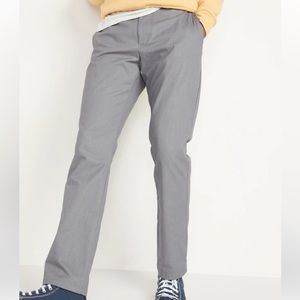 Old Navy Men’s Grey Ultimate Straight Chino Pants